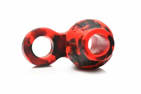 XR Brands Hell Hound silikonski rastezač mošnica crveni 68.6mm