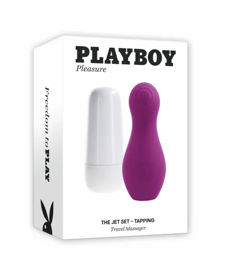 Playboy The Jest Set Tapping Magenta, kompaktni pulsirajući stimulator