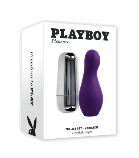 Playboy The Jet Set Vibe Purple, kompaktni silikonski USB model