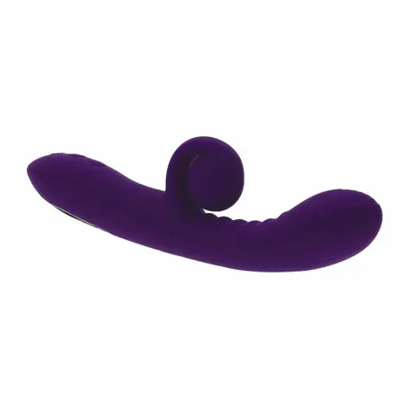 Playboy Curlicue Ljubičasti - Dvostruki Motor Intimni Wellness Uređaj
