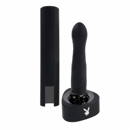 Playboy Pleasure Zone Black punjiva mašina za potiskivanje i intimnu masažu