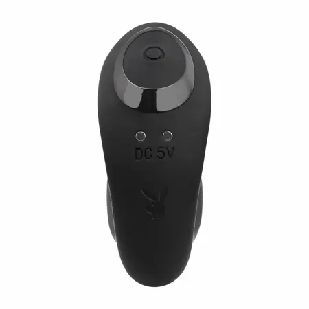 Playboy Play Time crni fleksibilni vibrirajući intimni masažer