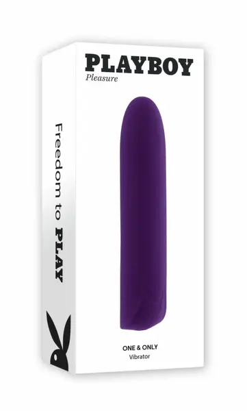 Playboy One & Only Purple Compact Flexible Vibrator - Waterproof Design