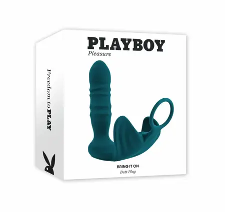 Playboy Bring It On zeleni višenamenski silikonski set