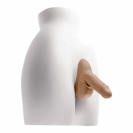 Evolved Novelties Stand To Pee bež anatomski model, bez lateksa, vodootporan