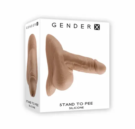 Evolved Novelties Stand To Pee bež anatomski model, bez lateksa, vodootporan