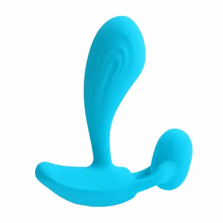 Evolved Novelties Wear Me Out vibrator sa dva motora tirkizni