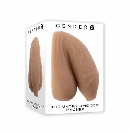 Evolved Novelties The Uncircumcised Packer Model, bež, anatomski dizajn