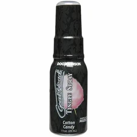 Doc Johnson GoodHead Tingle Spray Cotton Candy 29ml - Refreshing Formula