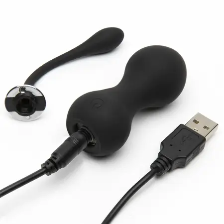 Fifty Shades of Grey Relentless Vibrations Remote-Control Kegel System Black