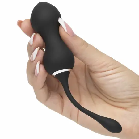 Fifty Shades of Grey Relentless Vibrations Remote-Control Kegel System Black