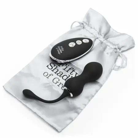 Fifty Shades of Grey Relentless Vibrations Remote-Control Kegel System Black