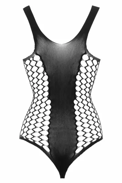 Obsessive Jezzy Body - Black, Elegant Patterned Lingerie