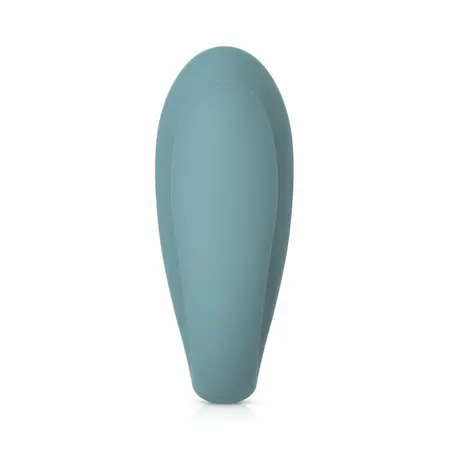 Bloom Jasmine C Shape vibrator zeleni, nežan silikon i senzorska kontrola prevlačenjem