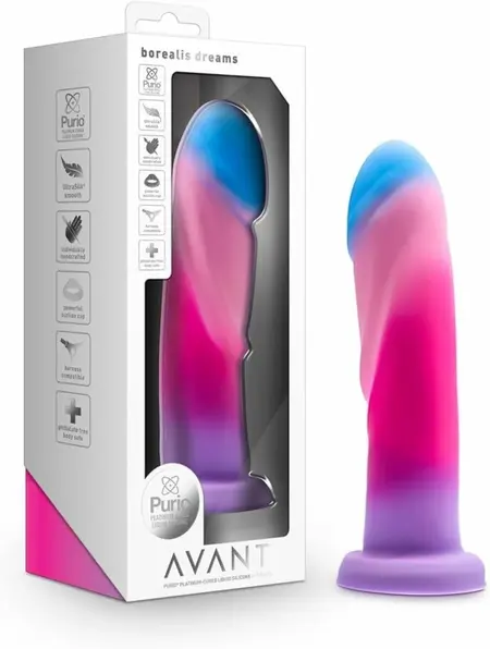 Blush Novelties Avant Borealis Dreams Cotton Candy silikonski model, višebojni