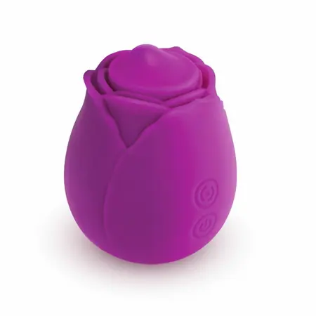 Skins Rose Buddies The Rose Twirlz kompaktni silikonski vibrator roze