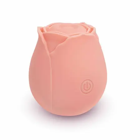 Skins Rose Buddies The Rose Purrz vibrator roze, 10 brzina, punjiv putem USB-a