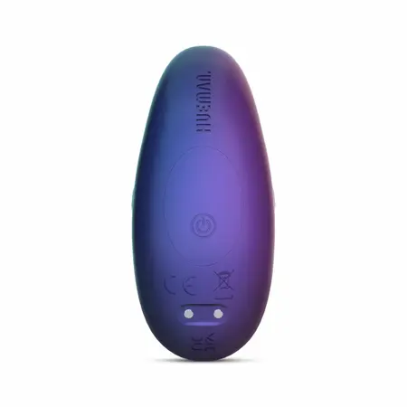 Hueman Galaxy Force crni vibrirajući analni čep sa kuglicama na daljinsko upravljanje