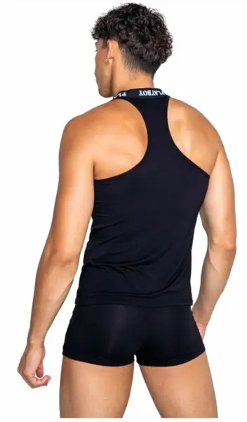 Playboy Tuxedo Modal Boxer Black - Elegant Men’s Underwear, Size M