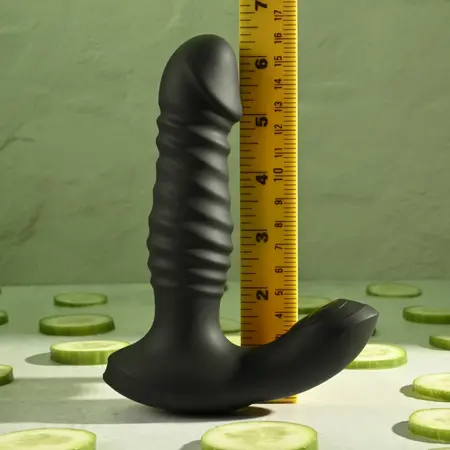 Zero Tolerance Striker Anal Vibe Silicone Intimate Machine Black USB