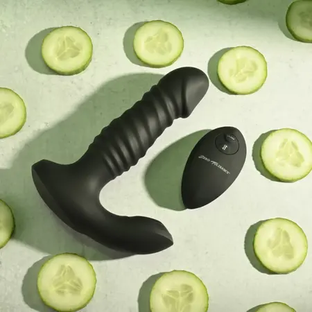 Zero Tolerance Striker Anal Vibe Silicone Intimate Machine Black USB