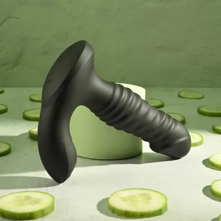 Zero Tolerance Striker Anal Vibe Silicone Intimate Machine Black USB