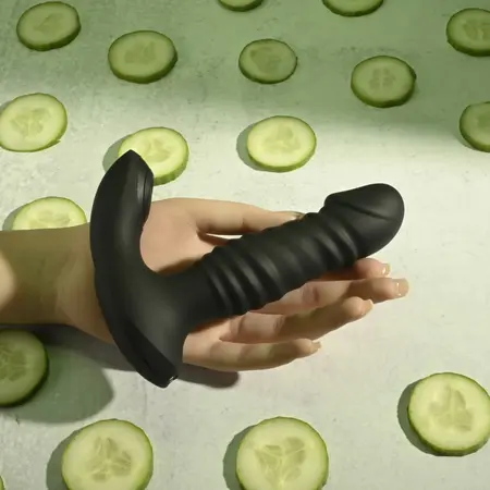 Zero Tolerance Striker Anal Vibe Silicone Intimate Machine Black USB