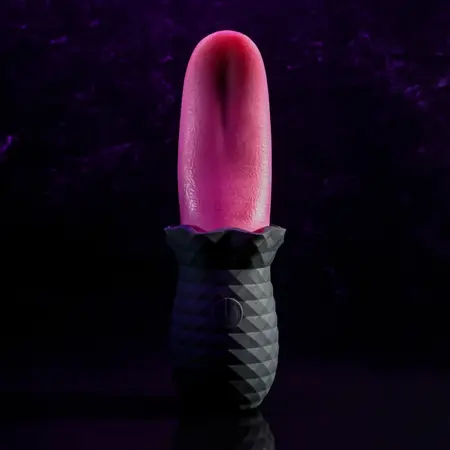 Evolved Tongue Teaser Silikonski Vibrirajući Uređaj Vodootporan USB Roze