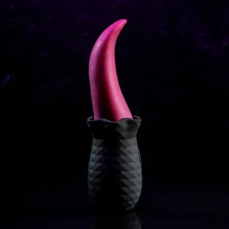 Evolved Tongue Teaser Silikonski Vibrirajući Uređaj Vodootporan USB Roze