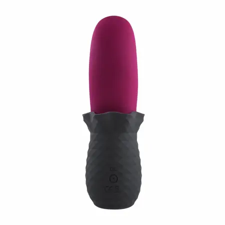 Evolved Tongue Teaser Silikonski Vibrirajući Uređaj Vodootporan USB Roze