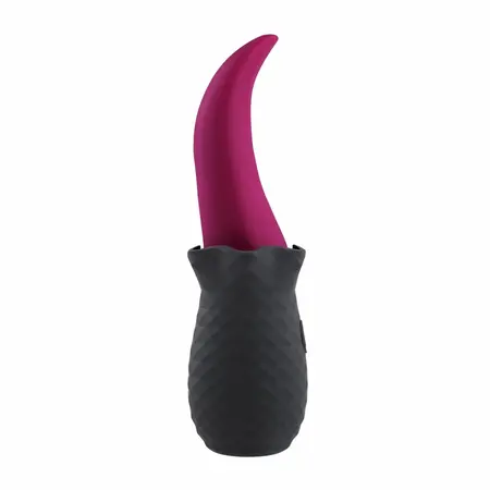 Evolved Tongue Teaser Silikonski Vibrirajući Uređaj Vodootporan USB Roze