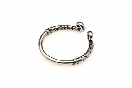 XR Brands Stainless Steel Glans Ring Silver - Precision Comfort Fit