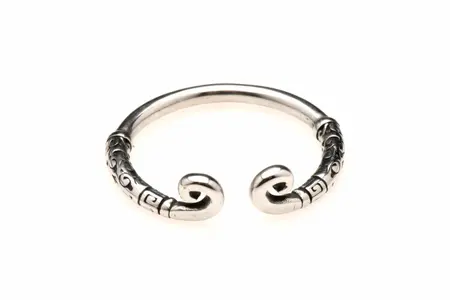 XR Brands Stainless Steel Glans Ring Silver - Precision Comfort Fit