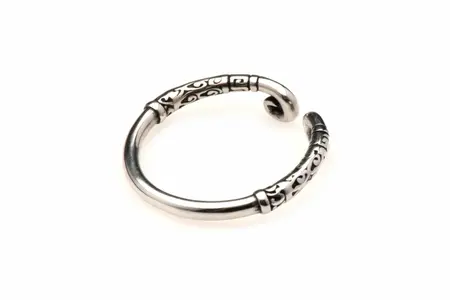 XR Brands Stainless Steel Pressure Ring Silver - Ergonomic Metal Design