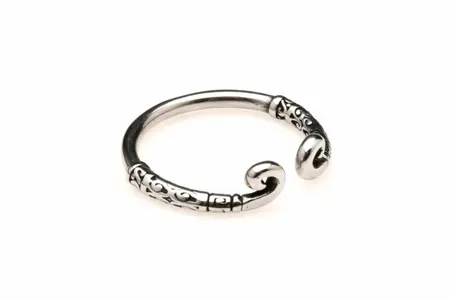 XR Brands Stainless Steel Pressure Ring Silver - Ergonomic Metal Design