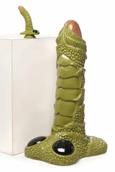 XR Brands Giant Scaly Swamp Zelena Izložbena Skulptura 90cm