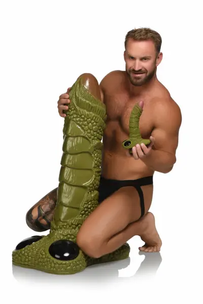 XR Brands Giant Scaly Swamp Zelena Izložbena Skulptura 90cm