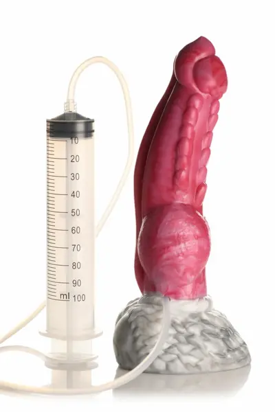 XR Brands Resurrector Phoenix silikonska intimna igračka crveno bela 22cm