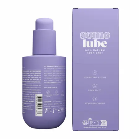 SOME Natural lubrikant 100 ml, veganska i pH balansirana formula na bazi vode