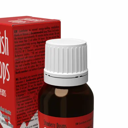 Cobeco Spanish Drops Strawberry Dreams 15ml, energetska formula sa voćnim ukusom jagode