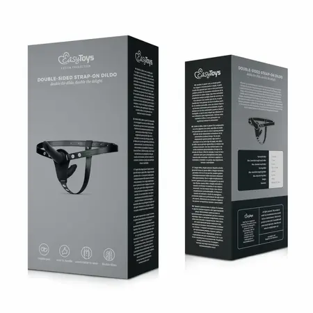 Fetish Collection dvostrani crni harness sistem podesivi 41 cm