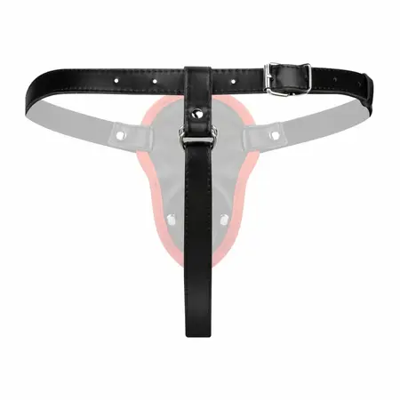 Fetish Collection Double Silicone intimni set sa podesivim crnim harnessom
