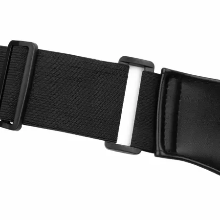 Fetish Collection vibrirajući strap on set sa podesivim pojasom u crnoj boji