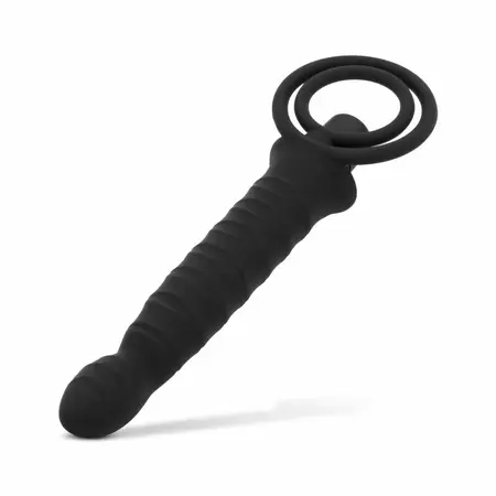 Men Only vibrirajuća intimna mašina sa dvostrukim prstenovima i bullet vibratorom
