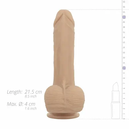 Real Fantasy Mason intimni stimulator sa potiskivanjem, grejanjem i vibracijom 22 cm