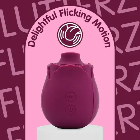 Skins Rose Buddies Flutterz intimni stimulator bordo vodootporni USB