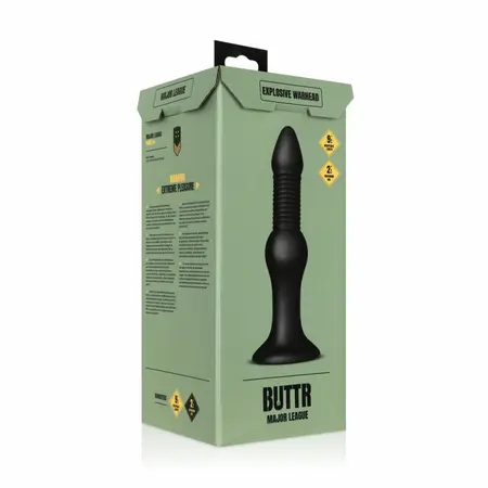 BUTTR Explosive Warhead Large Model rebrasti PVC analni čep 25cm