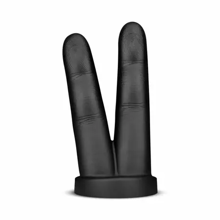 BUTTR Victory Double Finger silikonski čep ergonomski crni model