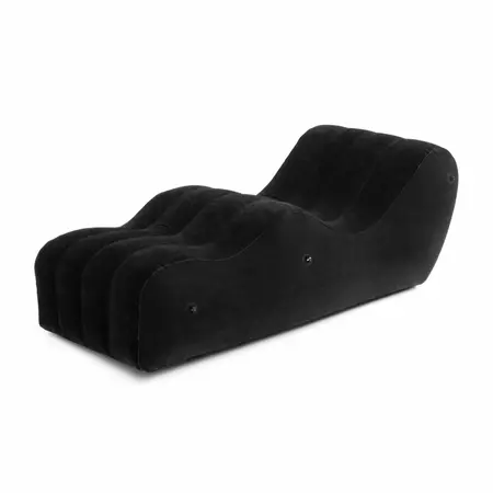 Bedroom Fantasies The Lounger crni ergonomski nafasni ležaj za podršku