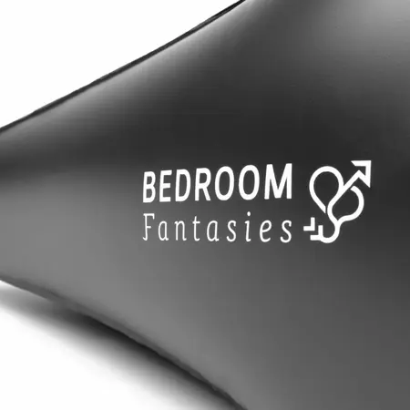 Bedroom Fantasies The Droplet jastuk na naduvavanje za podršku od crnog PVC materijala